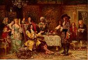 Jean Leon Gerome Ferris The Birth of Pennsylvania 1680 France oil painting artist